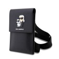 Karl Lagerfeld Karl Lagerfeld Saffiano Metal Logo NFT