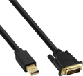 Incrediblo MiniDP to DVI kabel 15m