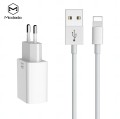 T6 power Mcdodo nabíječka 220V 2x USB 24A