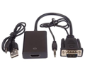 PremiumCord VGA+audio elektronický konvertor na rozhraní