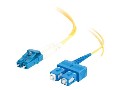 C2G LC-SC 9­/125 OS1 Duplex Singlemode