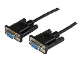 Startech StarTechcom 2m Black DB9 RS232 Serial