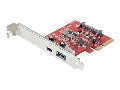 Startech Full­/Low-Profile  USB adaptér  PCIe