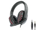 DeTech Drátový headset P30 s mikrofonem