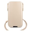 GUESS Kabelka Guess 61 zlatá Saffiano