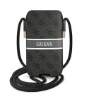 Guess PU 4G Printed Stripe Pouch
