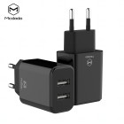 T6 power Mcdodo nabíječka 220V 2x USB 24A