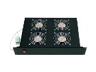 Triton 19'' ventilační jednotka 4x ventilátor
