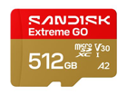 SanDisk Extreme MicroSD UHS-I 512GB 240MB­/s