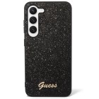 Guess PC/TPU Glitter Flakes Metal Logo