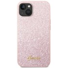 Guess PC/TPU Glitter Flakes Metal Logo