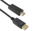 DeTech Kabel propojovací DisplayPort - HDMi