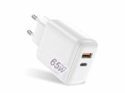 DeTech Uslion adaptér 65W USB-C -