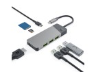 GreenCell HUBGC01 GreenCell dokovací stanice USB-C 7v1