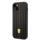 Ferrari Leather Embossed Stripes Zadní Kryt