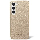 Guess PC/TPU Glitter Flakes Metal Logo