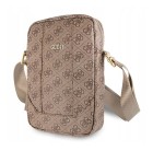 Guess pouzdro 10 hnědé 4G UPTOWN