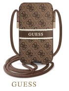 Guess PU 4G Printed Stripe Pouch