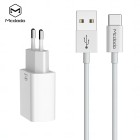 T6 power Mcdodo nabíječka 220V 2x USB 24A