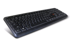 C-Tech KB-102-BL černá drátová PS2