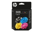 HP 308  2-balení  černá