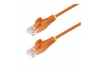 Startech StarTechcom 15m Orange Slim CAT6 Ethernet