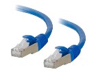 C2G Cat6a Booted Shielded (STP) Network
