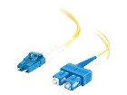 C2G LC-SC 9­/125 OS1 Duplex Singlemode