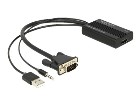 Delock VGA to HDMI Adapter with