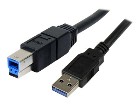 Startech StarTechcom 3m Black SuperSpeed USB 30